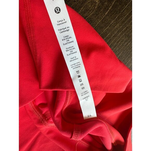 NWT Lululemon Align HR Pant 25” Raspberry Pink Leggings Yoga Women's Size 14 - Picture 14 of 15